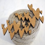 Serca tło HDF / Hearts background HDF