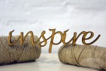Inspire napis HDF / Inspire inscription HDF