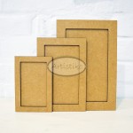 Ramka z nakładką mała HDF / Frame with overlay small HDF