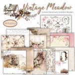 Vintage Meadow - zestaw papierów 30,5x30,5cm ARTISTIKO