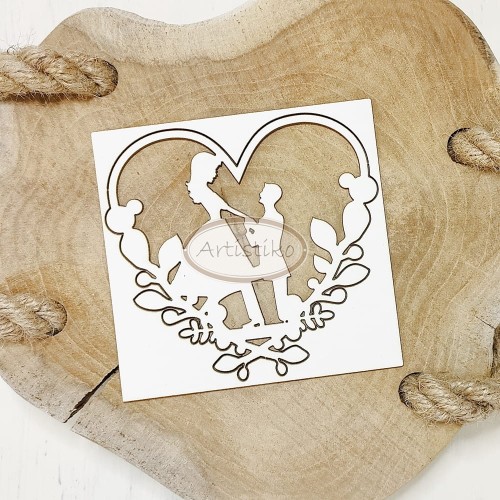 Tekturka zakochana para w sercu 1 Artistiko.jpg