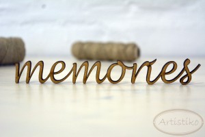 Memories napis HDF / Memories inscription HDF