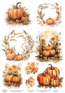 PAPIER RYŻOWY 033 - JESIEŃ 01 / RICE PAPER - AUTUMN 01 ARTISTIKO