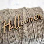 Halloween - napis hdf / Halloween - inscription HDF