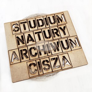 Studium natury, archiwum, cisza 1 HDF 