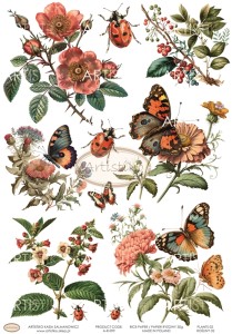 PAPIER RYŻOWY 099 - ROŚLINY 02 / RICE PAPER - PLANTS 02 ARTISTIKO