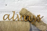 Always napis HDF / Always inscription HDF