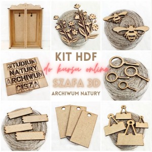 KIT HDF - Szafa 3D archiwum natury