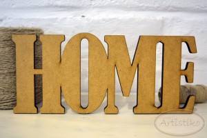 Home duży napis HDF / Big Home inscription HDF