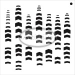 MASKA/ SZABLON - BIEŻNIK / TREAD mask/ stencil