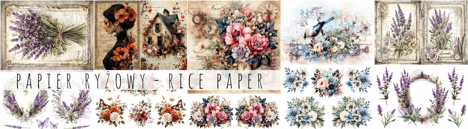 Papier ryżowy decoria artistiko
