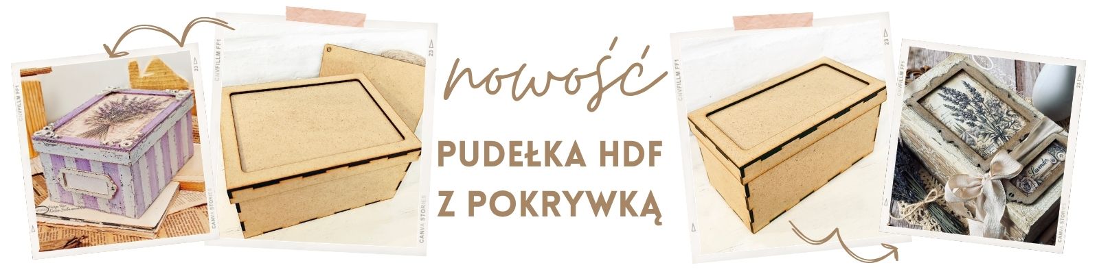 Pudełka z pokrywką