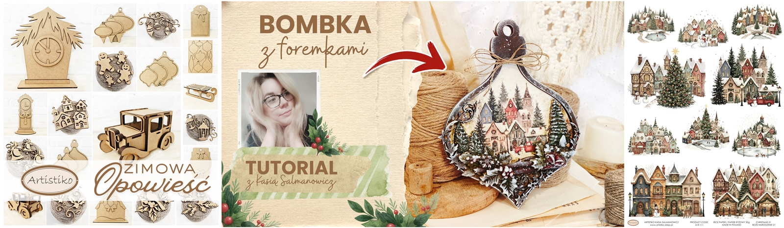 tutorial krok po kroku bombka hdf z kamieniczkami artistiko